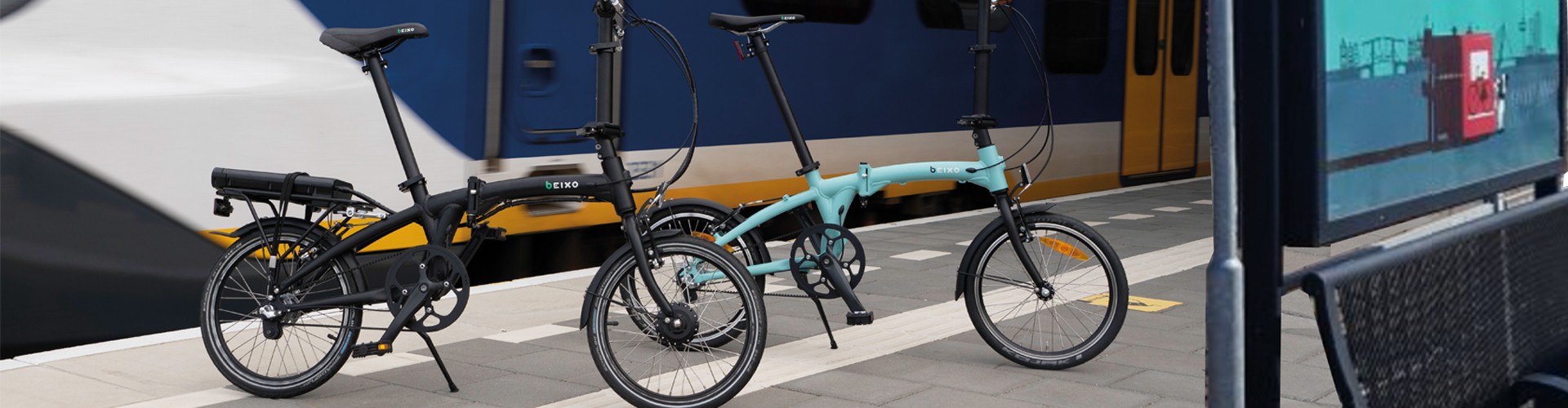 Beixo bicicleta plegable con cardan sin cadena