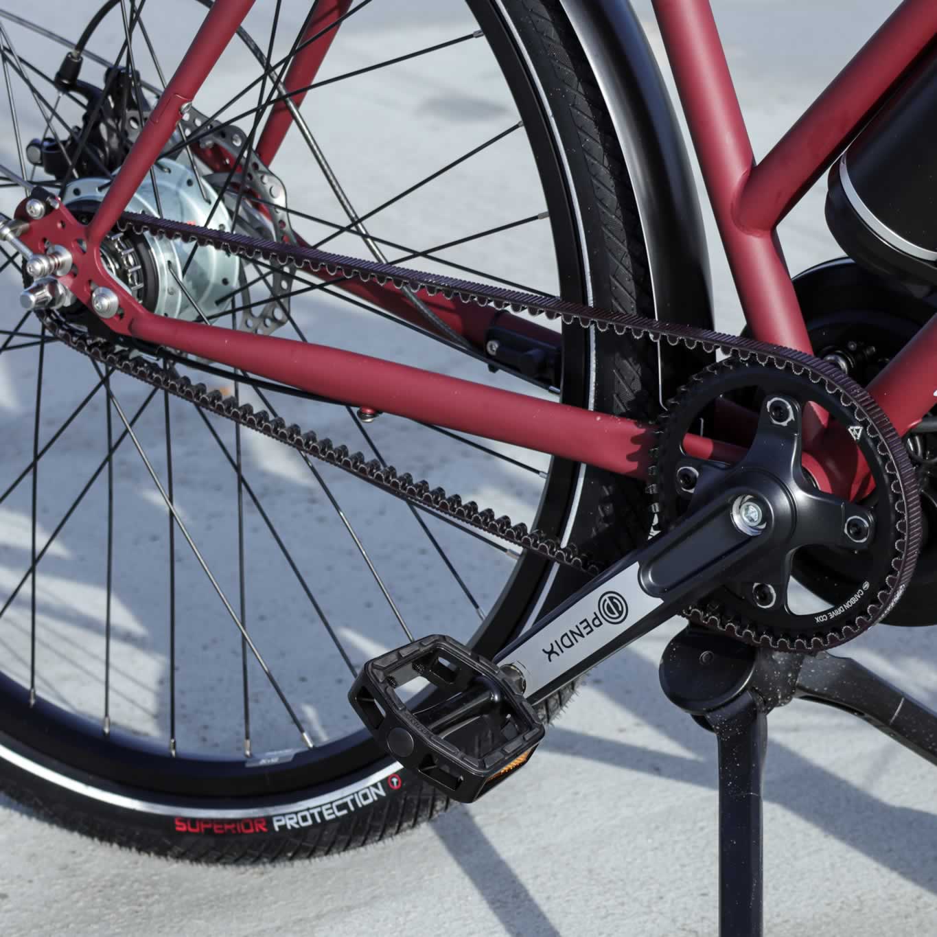 Brik Belt bicicleta con correa de carbono Brik Belt bicicleta con correa de carbono