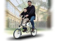 bicicletas urbanas de carga y niñios