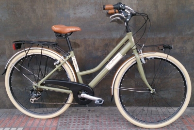 Via Veneto Alu Donna bicicleta clasica